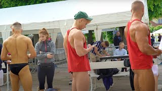 Bodybuilding Weigh In Sopot 23 httpsmuscleforcesellfystorepsopotweighin23 [upl. by Arot]