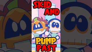 SKID AND PUMP PAST like skidandpump spookymonth animation shorts [upl. by Watanabe]