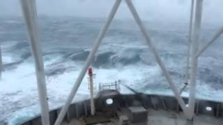 hurricane FPSO Alvheim Norway January 2015 [upl. by Heinrike487]