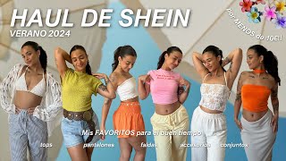 SÚPER HAUL DE SHEIN VERANO 2024  ¡Lo vas a querer todo Tops pantalones conjuntos accesorios [upl. by Huberto]