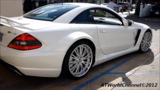 Mercedes Benz SL65 AMG Black Series Engine Sound Driving on the Road 1080p HD [upl. by Aniger639]