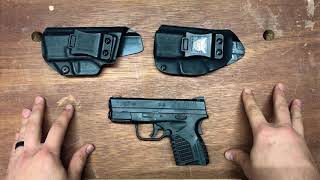 “Tulster” vs “We The People” Springfield Armory XDs Holsters [upl. by Bettine475]