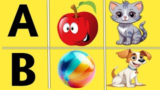 B For Boll।A B C D Song।Abcdefg।Enghlish Alphabet Song For Kids।Enghlish Alphabet Song।A For Apple । [upl. by Nyrok]