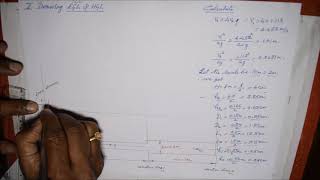 Step by step Procedure to Construct EGL amp HGL  M221B Fluid Mechanics in Tamil [upl. by Jenkins]