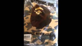 004 Bape Shaolin Bape  A Bathing Ape  Unboxing  Clothing  Collection  Outfit  Pickup  Review [upl. by Kidder626]