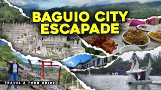 Must Visit Places in BAGUIO in 2023 ❤️  Full Episode  4K Walking Tour and Travel Guide [upl. by Anelliw705]