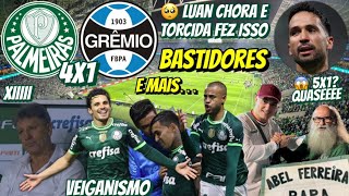 ✅ PALMEIRAS GOLEIA O GRÊMIO 4X1 NO ALLIANZ PARQUE VEJA BASTIDORES DAS ALAMEDAS JOGO E PÓS JOGO [upl. by Almeta]