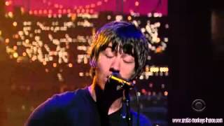 Arctic Monkeys  Fluorescent Adolescent Live at David Letterman [upl. by Cerf596]