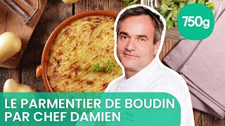 Vidéo de la recette du parmentier de boudin aux oignons aux pommes  750g [upl. by Henrik]