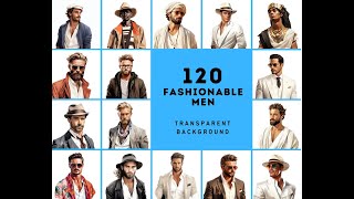 Discover Global Male Fashion 120 Stylish PNG Images of Suave Men [upl. by Royo799]