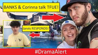 Tfues Girlfriend amp Banks talk at Logan Pauls Party DramaAlert FaZe Jarvis RESPONDS [upl. by Anuayek]