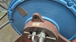 HAGGLUNDS MK6416300 hydraulic motor testing [upl. by Wsan]