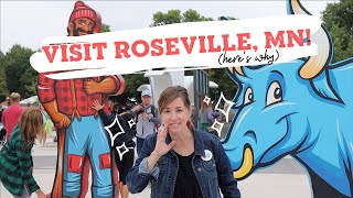 Would YOU visit Roseville Minnesota Heres what I did there [upl. by Aurelea]