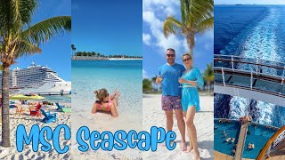 MSC Seascape Caribbean Cruise  Ocean Cay  Cozumel  Grand Cayman  Ocho Rios [upl. by Serolod]