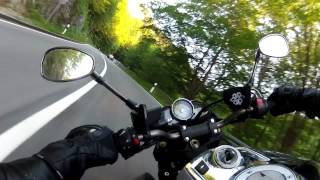 Nissan GTR vs Motorcycle [upl. by Hanshaw]