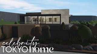 Bloxburg  Celebrity Tokyo Home  House Build [upl. by Nananne]