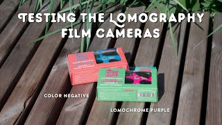 Trying out the Lomography cameras [upl. by Nivej226]