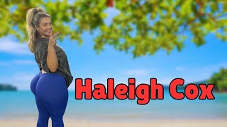 Haleigh Cox ✅ Curvy model ✅ Wiki Bio Fashion Height amp Body positivity [upl. by Ybbil963]