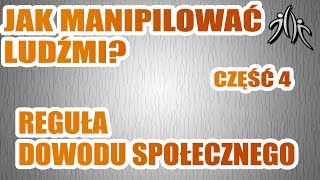 Techniki wywierania wpływu 4  Reguła Społecznego Dowodu Słuszności  Efekt Wertera  Jonestown [upl. by Couchman]