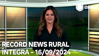 Record News Rural  16092024 [upl. by Antonia]