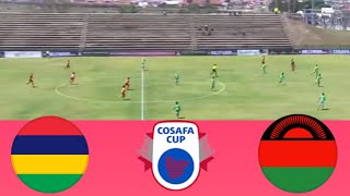 🔴 LIVE Mauritius vs Malawi COSAFA Womens Cup Live Match Updates [upl. by Asen382]