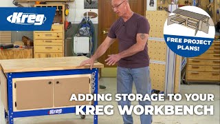 Adding Storage To Your Kreg Workbench [upl. by Okeim]