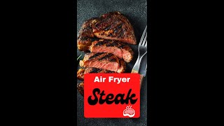 Air fryer recipe  Air fryer steak  New york strip steak  Rib eye Steak [upl. by Macdonald]