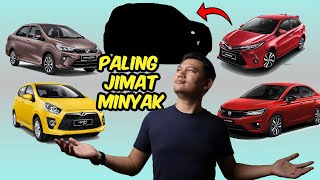 5 Kereta Paling Jimat Minyak Dekat Malaysia [upl. by Ronym793]