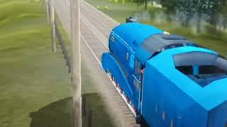 mallard speed record steam train [upl. by Nyltyak]