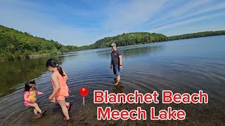 Blanchet Beach Meech Lake Gatineau Park Chelsea Quebec  2024 must visit in Summer [upl. by Akinej547]