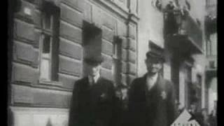 Archival film of the Jewish ghetto in Dąbrowa Górnicza and Będzin part 1 of 2 [upl. by Esinaej]