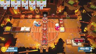 Overcooked 2 Level 26 2 Players 3 Stars [upl. by Garate]