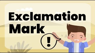 Punctuation Exclamation Mark [upl. by Nalehp362]