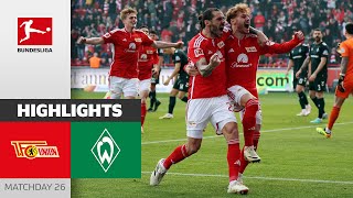 Union Secured Important 3 Points  Union Berlin  Werder Bremen 21  Highlights  Matdchday 26 [upl. by Ecinhoj]