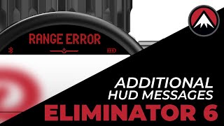 Burris Eliminator 6  Additional HUD Messages [upl. by Acinad]