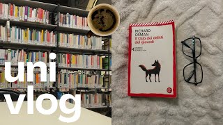 uni vlog ☕️  studying for exams reading and drinking a lot of coffee [upl. by Cassondra]