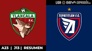 ¡Triunfo alteño  Resumen  Tlaxcala vs Tepatitlán  Jornada 13  A23  Liga BBVA Expansión MX [upl. by Conley610]