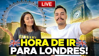 🔴 LIVE  HORA DE IR PARA LONDRES BATE PAPO NA VIBE [upl. by Ky]