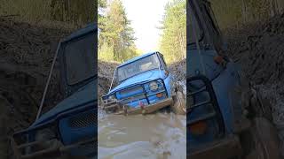 Stuck in Mud Kamaz 8x8 and UAZ 4x4  RC Cars 4 [upl. by Eiramnwad]