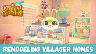 Redecorating Sashas Cute House  Animal Crossing Villager Home Remodel  New Redesign for Sasha [upl. by Tekcirk]