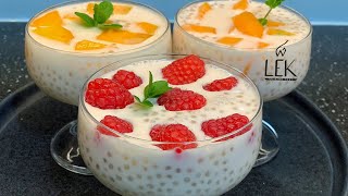 PERLES DE TAPIOCA AU LAIT DE COCO  สาคูกะทิ [upl. by Brink35]