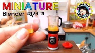 ENG Sub DIY Miniature  Real Blender  Mimine Miniature [upl. by Paten]