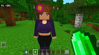 Minecraft Jenny Mod  full Gameplay Block builders [upl. by Aliekat]