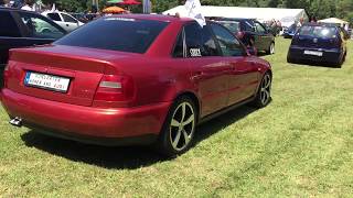 Hungarian women and Audi  Audi A4 B5 Felgen  Audi A4 B5 Sportauspuff [upl. by Atiuqa]