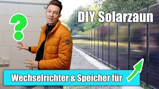 Perfekter Wechselrichter und Batteriespeicher für PVZaun und 30kWp Solaranlage [upl. by Attelra]