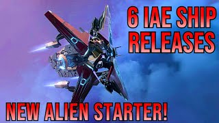 EVERY IAE SHIP RELEASE  LARGE RSI MINER AND NEW ALIEN SHIP  STAR CITIZEN IAE 2953 [upl. by Aihsak]