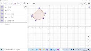 GeoGebra Punktspiegelung [upl. by Gardie]