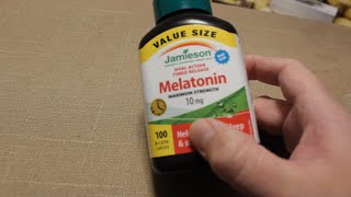 jamieson melatonin 10mg review completely random review 2 [upl. by Betsy729]