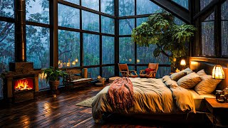 Rain Sounds for Sleeping  Natural Sounds of Rain and Thunder for Fast Sleep Study Relieve Stress [upl. by Maddi]