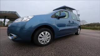 Peugeot Partner Tepee Campervan Review RivieraMotorscouk [upl. by Devlin]